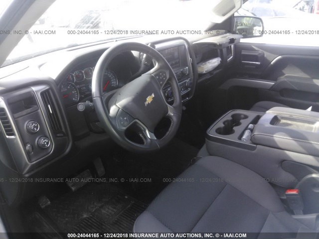 3GCUKREC6EG367846 - 2014 CHEVROLET SILVERADO K1500 LT WHITE photo 5