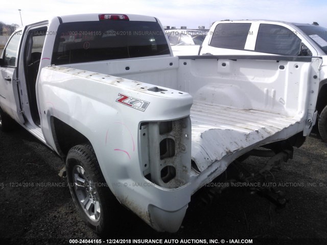 3GCUKREC6EG367846 - 2014 CHEVROLET SILVERADO K1500 LT WHITE photo 6