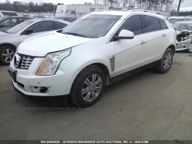 3GYFNGE38DS539322 - 2013 CADILLAC SRX LUXURY COLLECTION WHITE photo 2