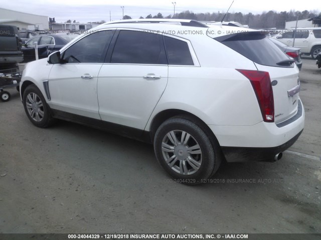 3GYFNGE38DS539322 - 2013 CADILLAC SRX LUXURY COLLECTION WHITE photo 3