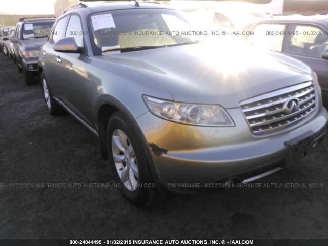 JNRAS08U46X103962 - 2006 INFINITI FX35 GRAY photo 1