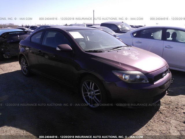 JTKDE167670160593 - 2007 TOYOTA SCION TC 紫色 照片 1