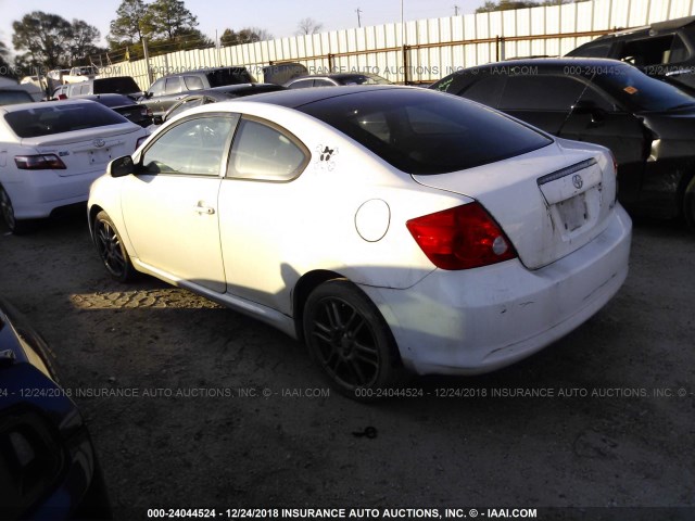 JTKDE177170184783 - 2007 TOYOTA SCION TC თეთრი ფოტო 3
