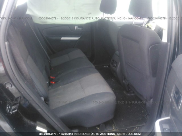 2FMDK3JC7DBA24236 - 2013 FORD EDGE SEL BLACK photo 8