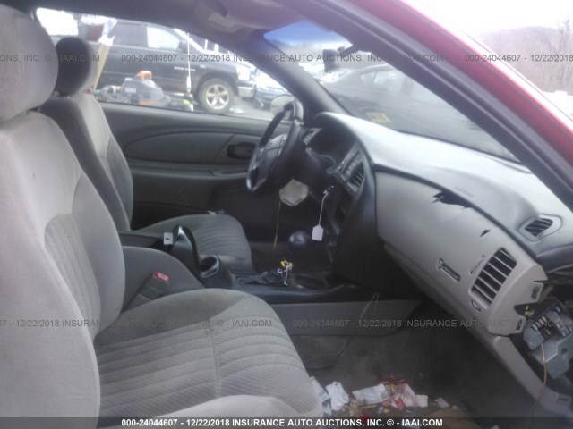 2G1WX12K649109917 - 2004 CHEVROLET MONTE CARLO SS წითელი ფოტო 5