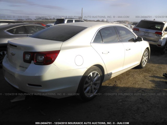 1G11H5SAXDF145414 - 2013 CHEVROLET MALIBU LTZ თეთრი ფოტო 4