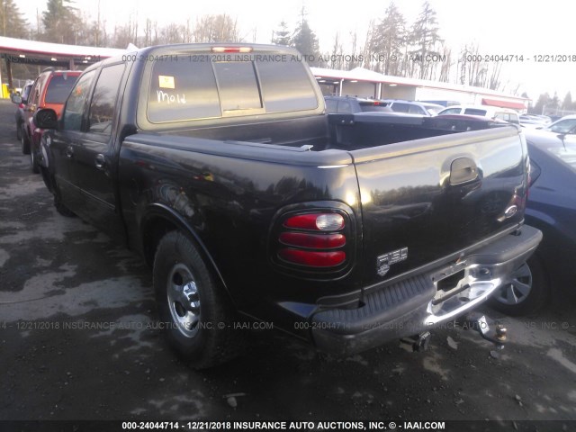 1FTRW08L71KF91017 - 2001 FORD F150 SUPERCREW, BLACK - price history ...