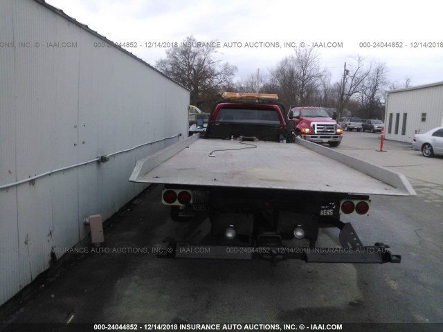 1FDAF57F33EB13308 - 2003 FORD F550 RED photo 8