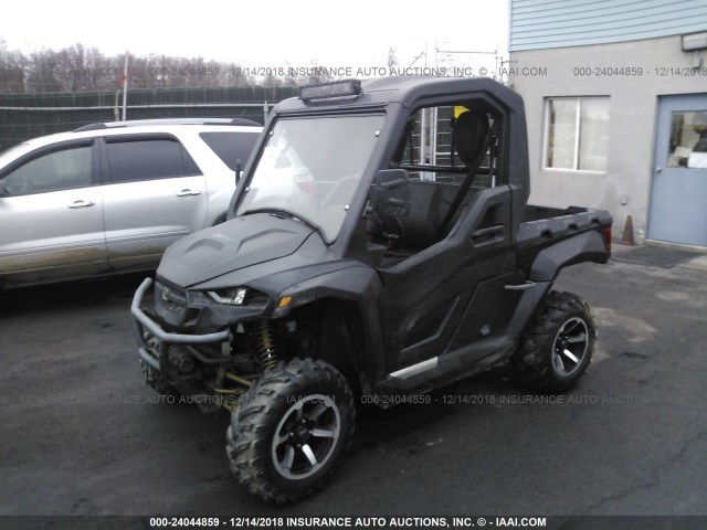 LWGMDWZ45JA000022 - 2018 CUB CADET EPS CHALLENGER 750  BLACK photo 2