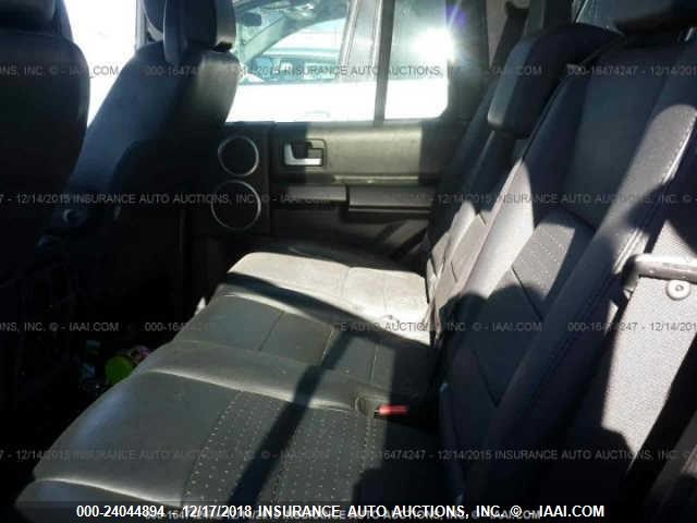 SALAD25436A360956 - 2006 LAND ROVER LR3 SE GRAY photo 8