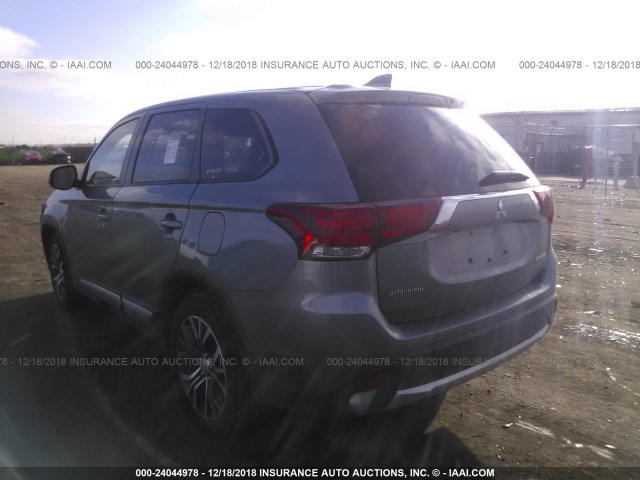 JA4AZ3A3XJJ003112 - 2018 MITSUBISHI OUTLANDER SE/SEL/LE GRAY photo 3