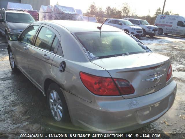 1C3LC46D59N533343 - 2009 CHRYSLER SEBRING LX TAN photo 3