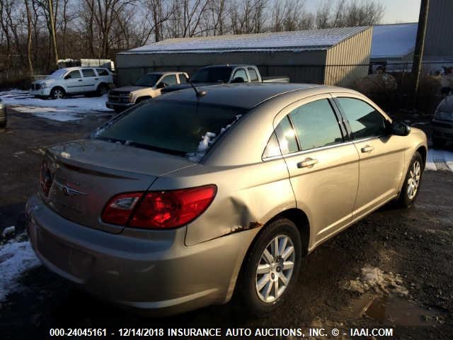 1C3LC46D59N533343 - 2009 CHRYSLER SEBRING LX TAN photo 4