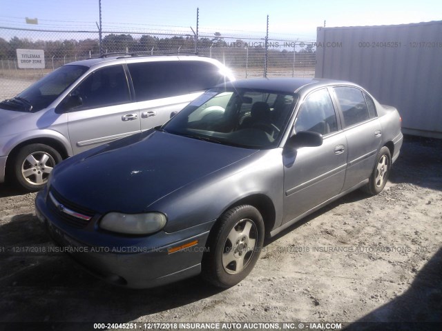 1G1ND52F45M145494 - 2005 CHEVROLET CLASSIC GRAY photo 2