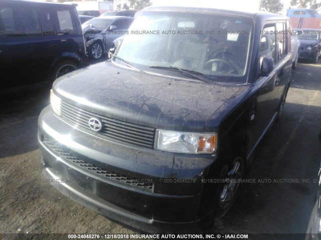 JTLKT334X64066058 - 2006 TOYOTA SCION XB Қара фото 2