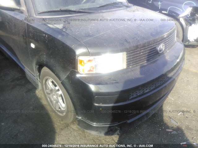 JTLKT334X64066058 - 2006 TOYOTA SCION XB Қара фото 6