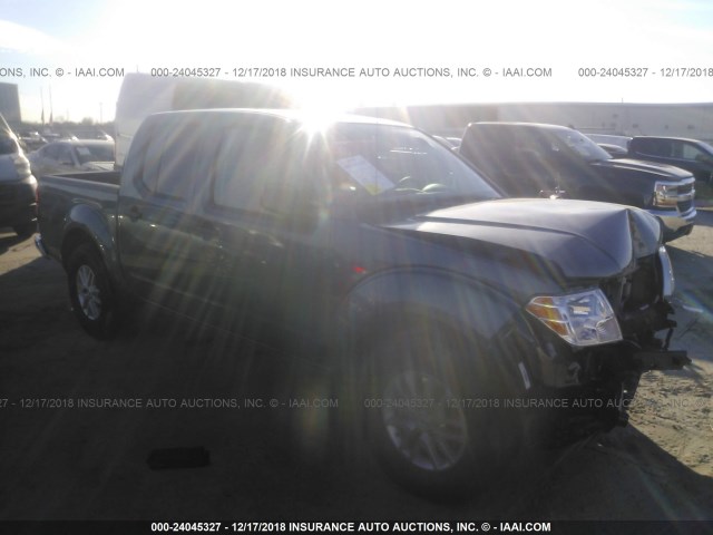 1N6AD0ERXKN700076 - 2019 NISSAN FRONTIER GRAY photo 1