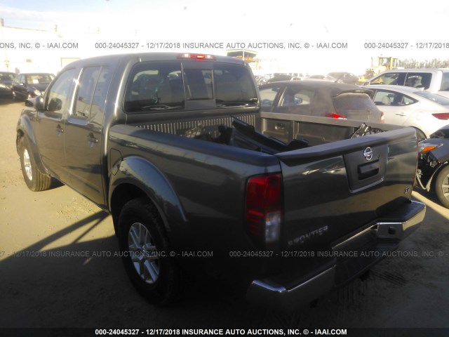 1N6AD0ERXKN700076 - 2019 NISSAN FRONTIER GRAY photo 3
