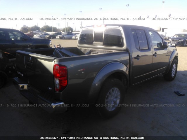 1N6AD0ERXKN700076 - 2019 NISSAN FRONTIER GRAY photo 4