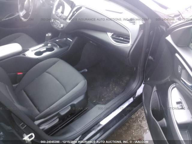 1G1ZD5STXJF171314 - 2018 CHEVROLET MALIBU LT 黑色 照片 5