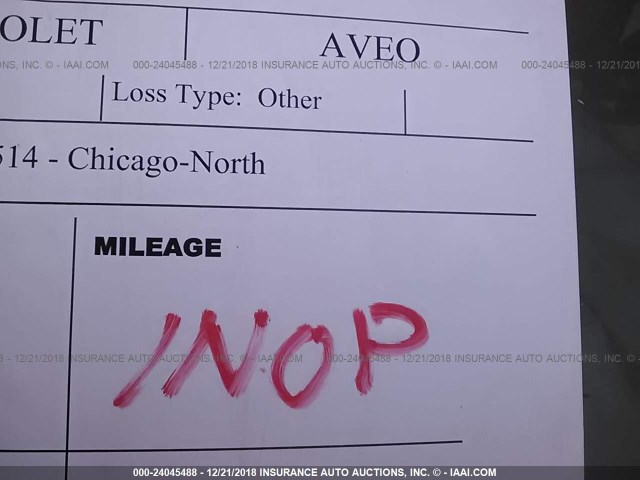 KL1TD66628B178175 - 2008 CHEVROLET AVEO LS GRAY photo 7