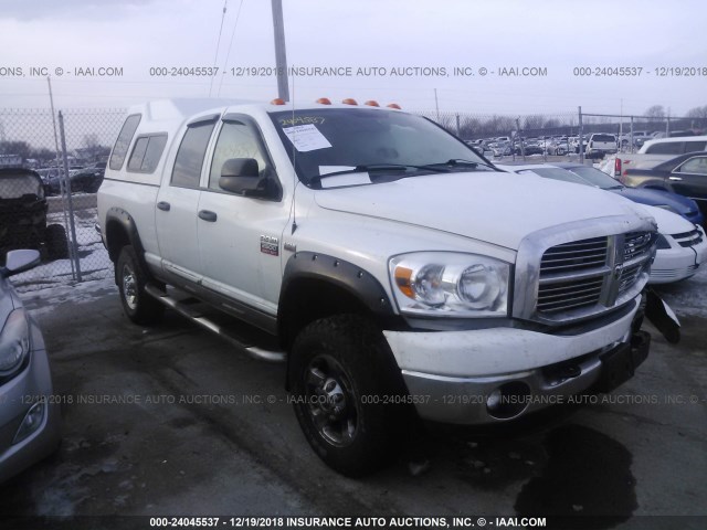 3D7KS28T19G545622 - 2009 DODGE RAM 2500 WHITE photo 1