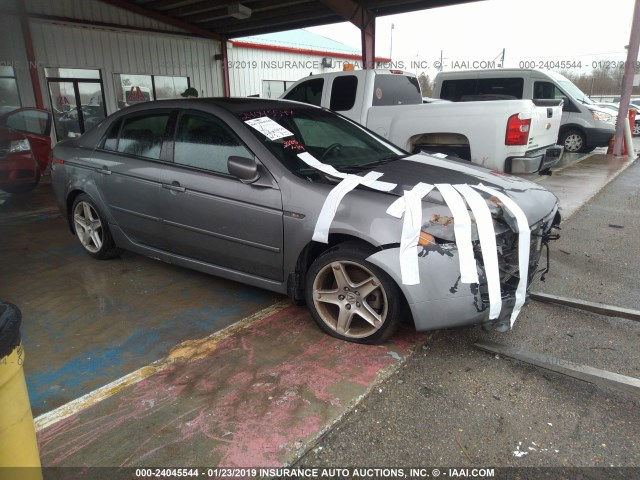 19UUA66254A053708 - 2004 ACURA TL GRAY photo 1