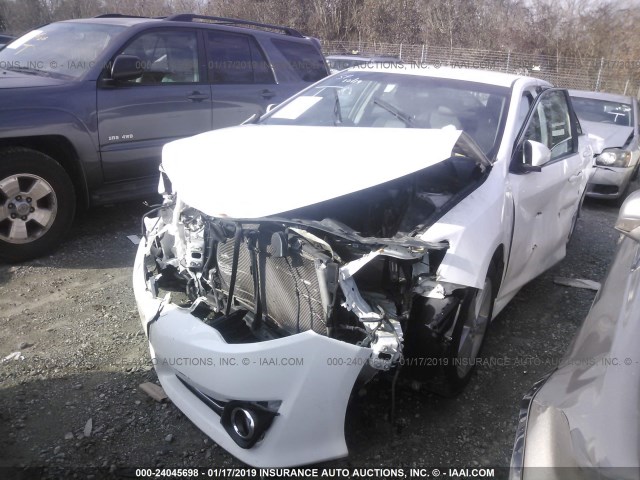 4T1BF1FK2DU705558 - 2013 TOYOTA CAMRY L/SE/LE/XLE 白色 照片 2