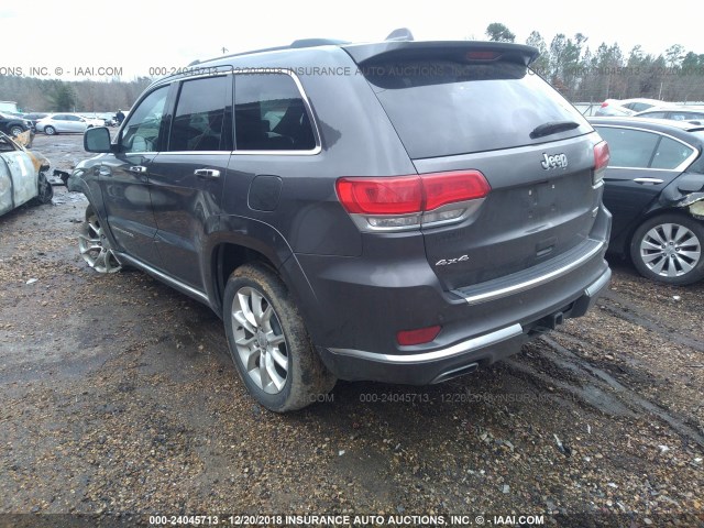 1C4RJFJT0FC692526 - 2015 JEEP GRAND CHEROKEE SUMMIT GRAY photo 3