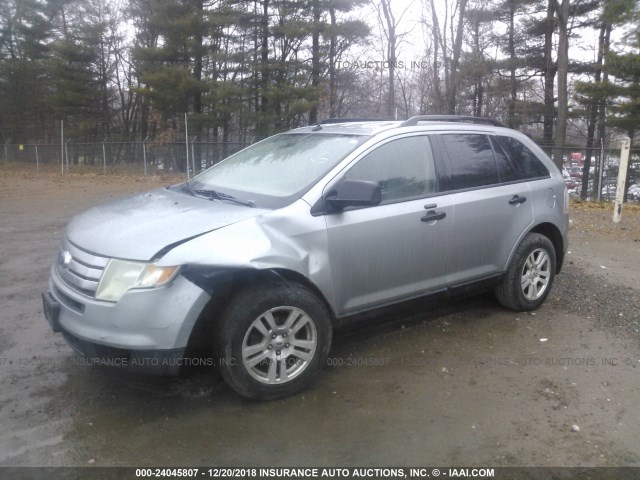 2FMDK36C67BB53436 - 2007 FORD EDGE SE GRAY photo 2