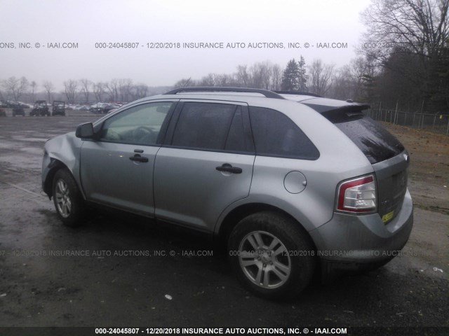 2FMDK36C67BB53436 - 2007 FORD EDGE SE GRAY photo 3