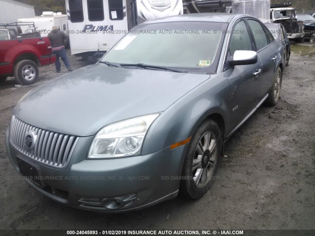 1MEHM42W18G614413 - 2008 MERCURY SABLE PREMIER GREEN photo 6