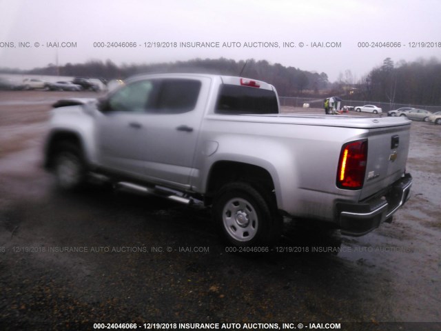 1GCGSBE36G1394647 - 2016 CHEVROLET COLORADO SILVER photo 3