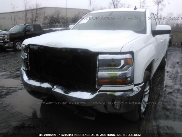 1GCVKREC8GZ175514 - 2016 CHEVROLET SILVERADO K1500 LT WHITE photo 6