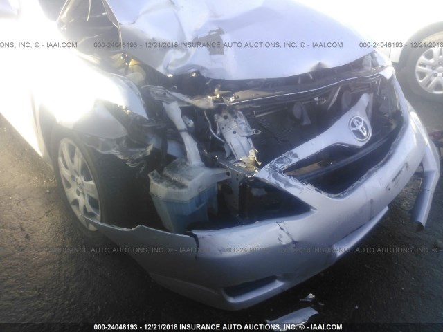 4T4BF3EK8AR045542 - 2010 TOYOTA CAMRY SE/LE/XLE SILVER photo 6