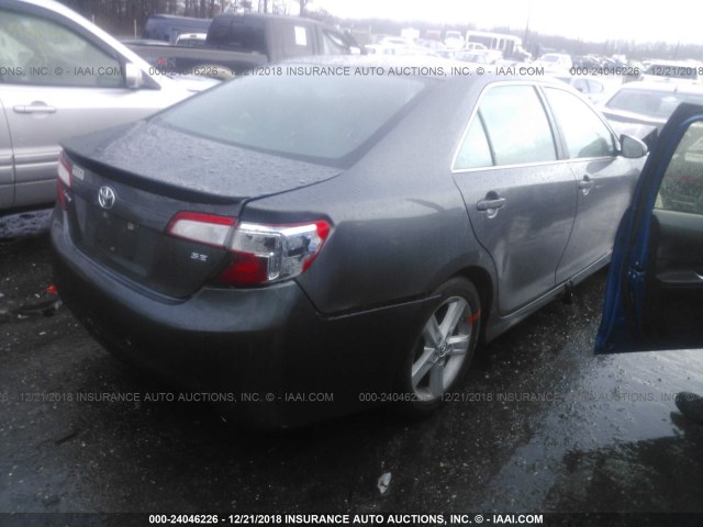 4T1BF1FK1DU270600 - 2013 TOYOTA CAMRY L/SE/LE/XLE Boz foto 4