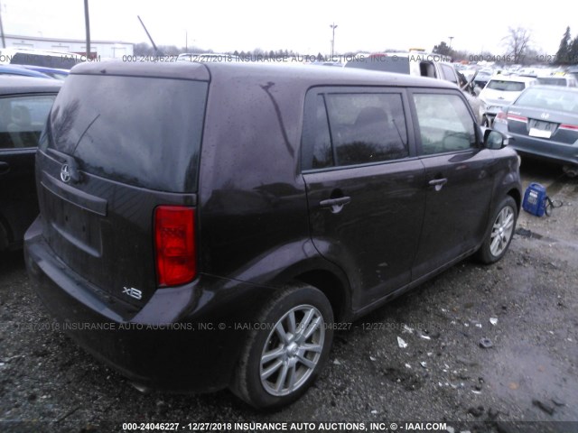 JTLKE50E581025960 - 2008 TOYOTA SCION XB Күлгін фото 4