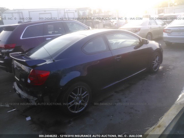 JTKDE177260112859 - 2006 TOYOTA SCION TC 海军蓝 照片 4