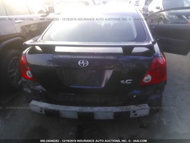 JTKDE177260112859 - 2006 TOYOTA SCION TC 海军蓝 照片 6