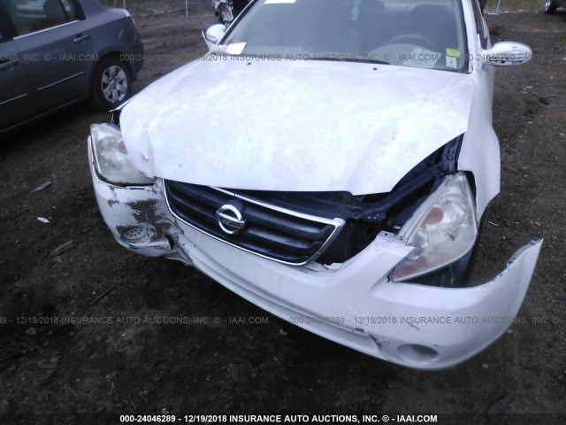 1N4AL11D73C196966 - 2003 NISSAN ALTIMA S/SL WHITE photo 6