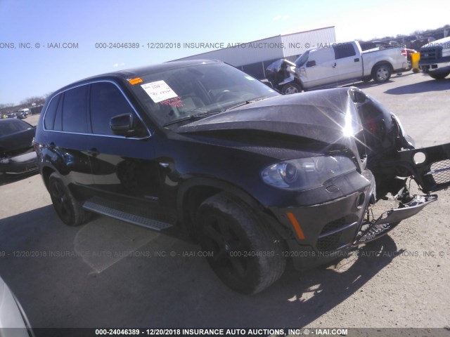 5UXZV8C51BLL67617 - 2011 BMW X5 XDRIVE50I BLACK photo 1