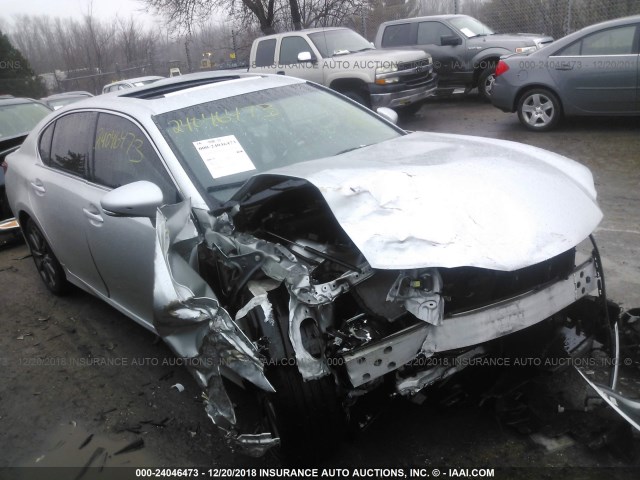 JTHCE1BL5E5022323 - 2014 LEXUS GS 350 SILVER photo 1