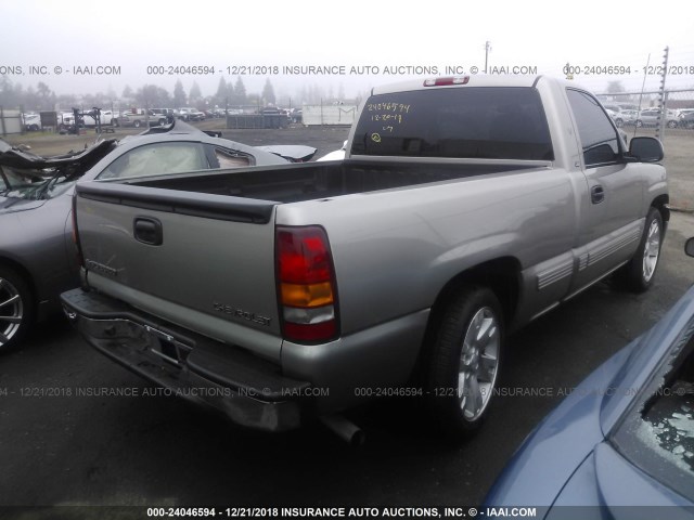 1GCEC14V92Z164239 - 2002 CHEVROLET SILVERADO C1500 TAN photo 4