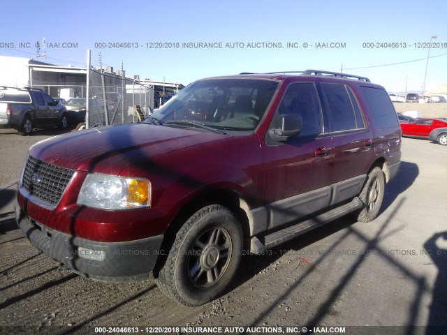 1FMPU16526LA48193 - 2006 FORD EXPEDITION XLT RED photo 2