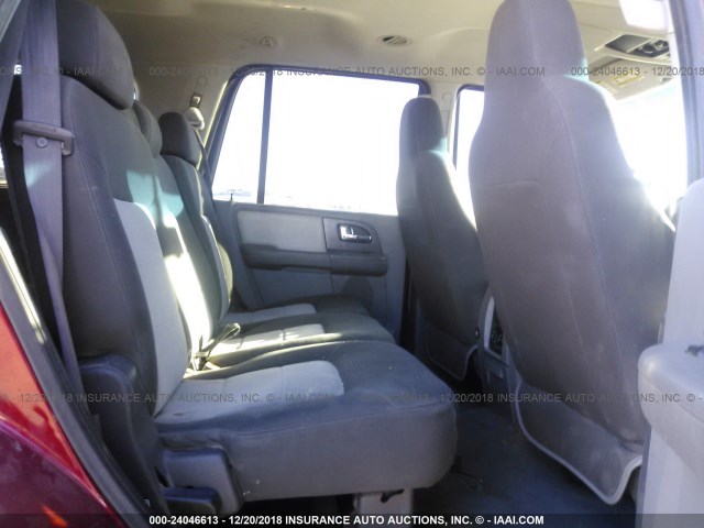 1FMPU16526LA48193 - 2006 FORD EXPEDITION XLT RED photo 8