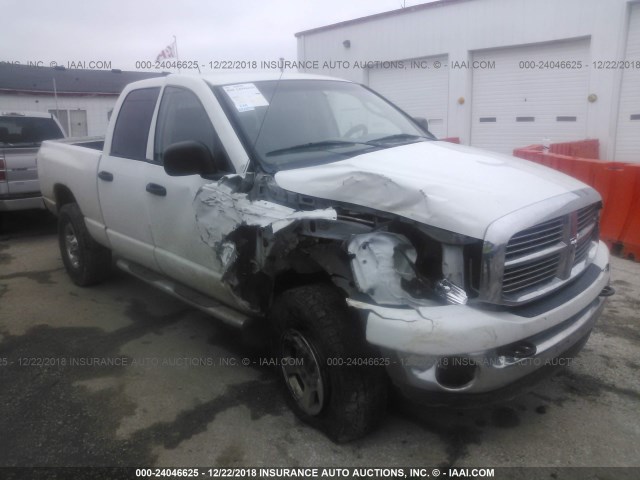 3D7KS28D18G228091 - 2008 DODGE RAM 2500 ST/SLT WHITE photo 1