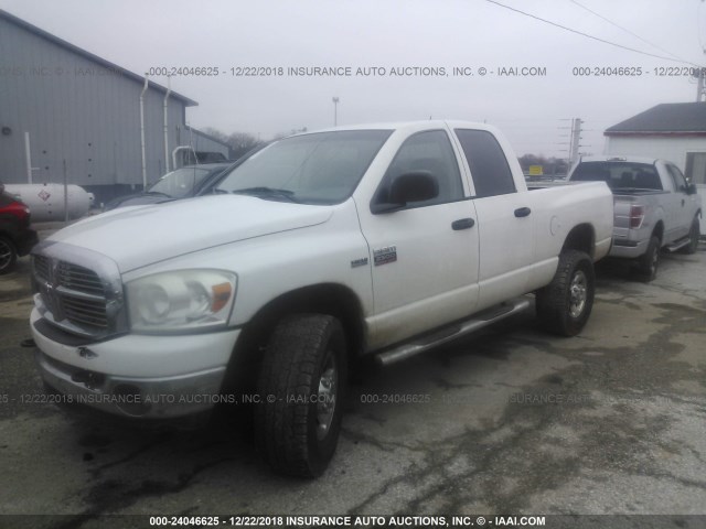 3D7KS28D18G228091 - 2008 DODGE RAM 2500 ST/SLT WHITE photo 2