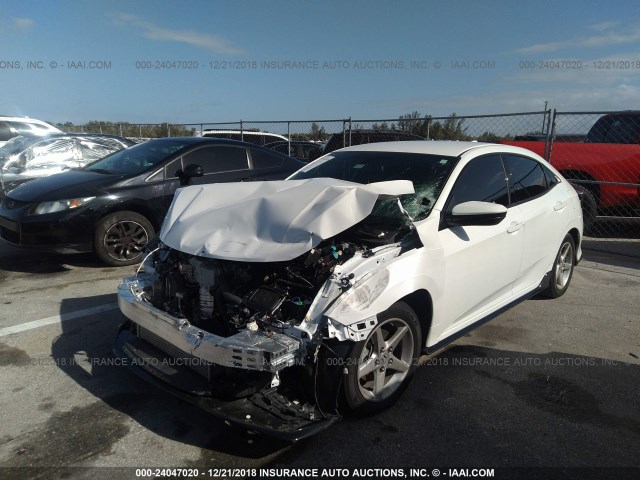 SHHFK7G41JU228600 - 2018 HONDA CIVIC SPORT WHITE photo 6