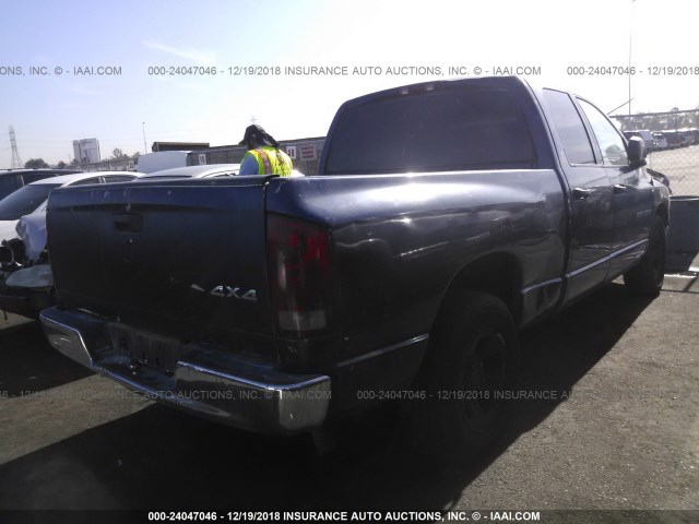 1D7HA18K93J512498 - 2003 DODGE RAM 1500 ST BLUE photo 4