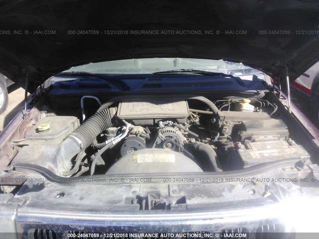 1J8HH48K37C575770 - 2007 JEEP COMMANDER MAROON photo 10